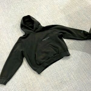 Essentials fear of God black hoodie